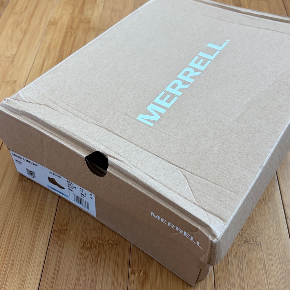 ✨$110✨NIB✨Merrell Moab 3 Mid Waterproof Men's Boots | Size 12 - Picture 12 of 16